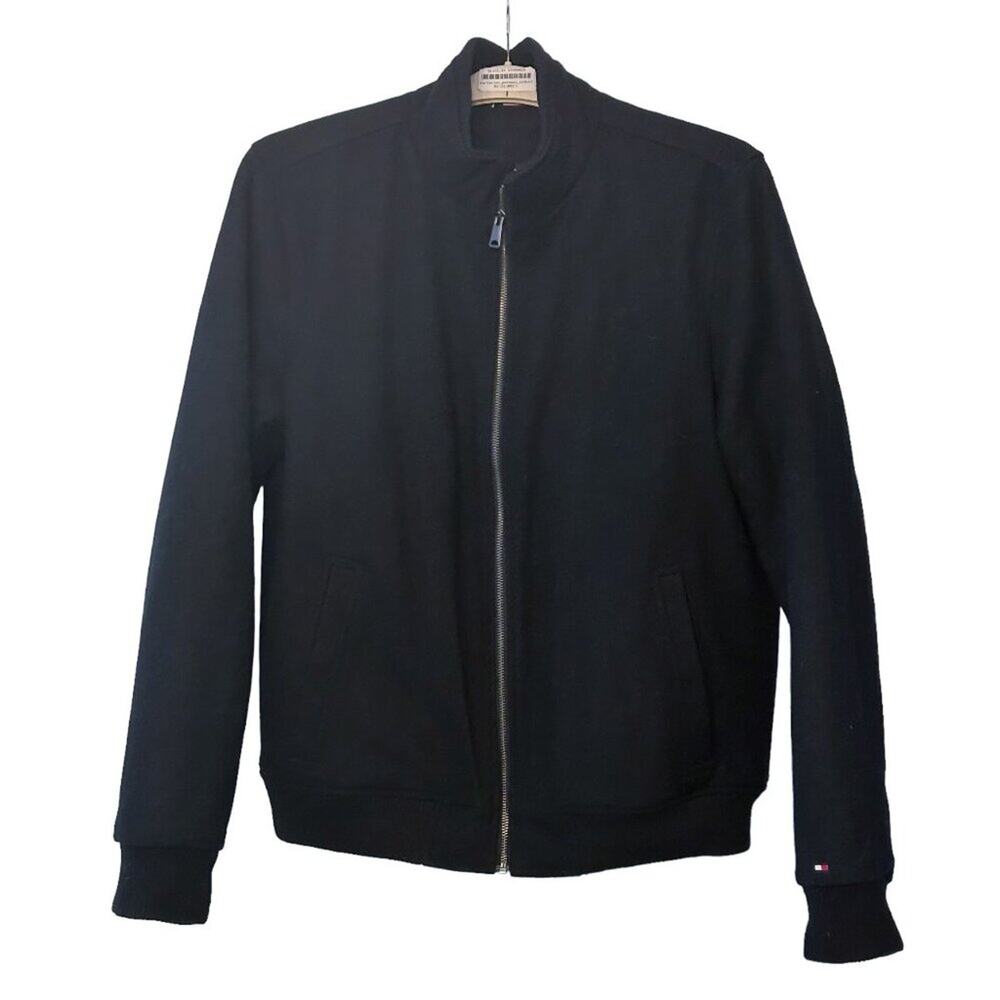 TOMMY HILFIGER Wool blend Bomber Jacket L